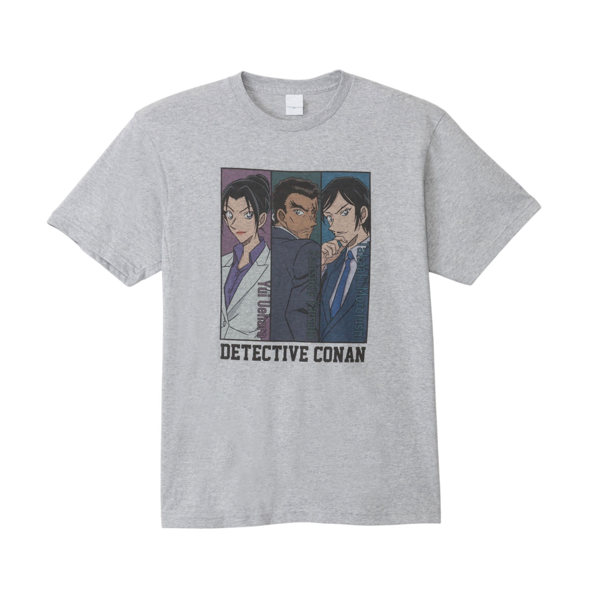 [公式] 名探偵コナン 大和＆上原＆諸伏 Tシャツ Lサイズ SH1247 スモール・プラネット カッコイイ おしゃれ 大和敢助 上原由衣 諸伏高明 隻眼の残像 隻眼のフラッシュバックのサムネイル