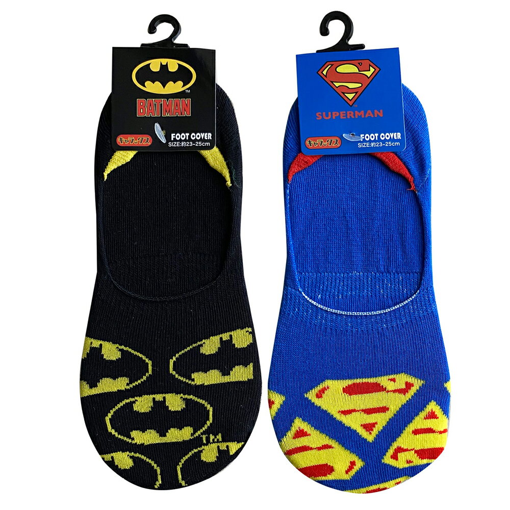 [公式] DCコミックス バットマン スーパーマン キャラックス フットカバー ソックス 23〜25cm WBBT1042J_WBBT1043J スモール・プラネット(4)
