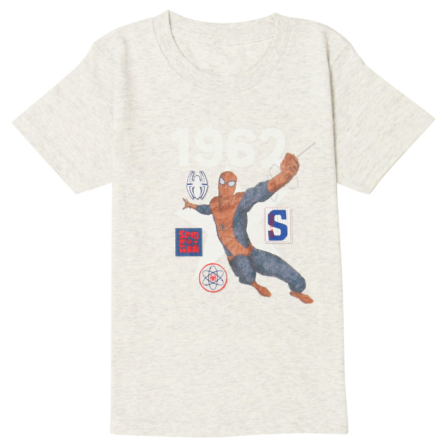 公式 MARVEL マーベル スパイダーマン1962年 キッズTシャツ 110サイズ 130サイズ MARVEL STORE SP1899PP_SP1900PP スパイダーマン60周年 コミック初登場 スモール プラネット