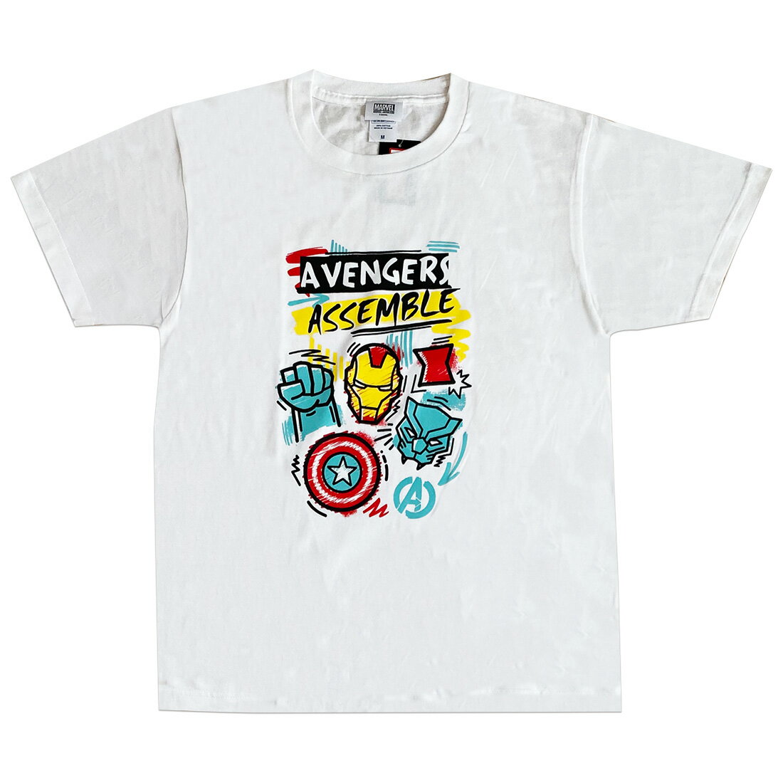 【40%OFF】セール [公式] MARVEL マーベル Assemble Tシャツ トップス スモール・プラネット