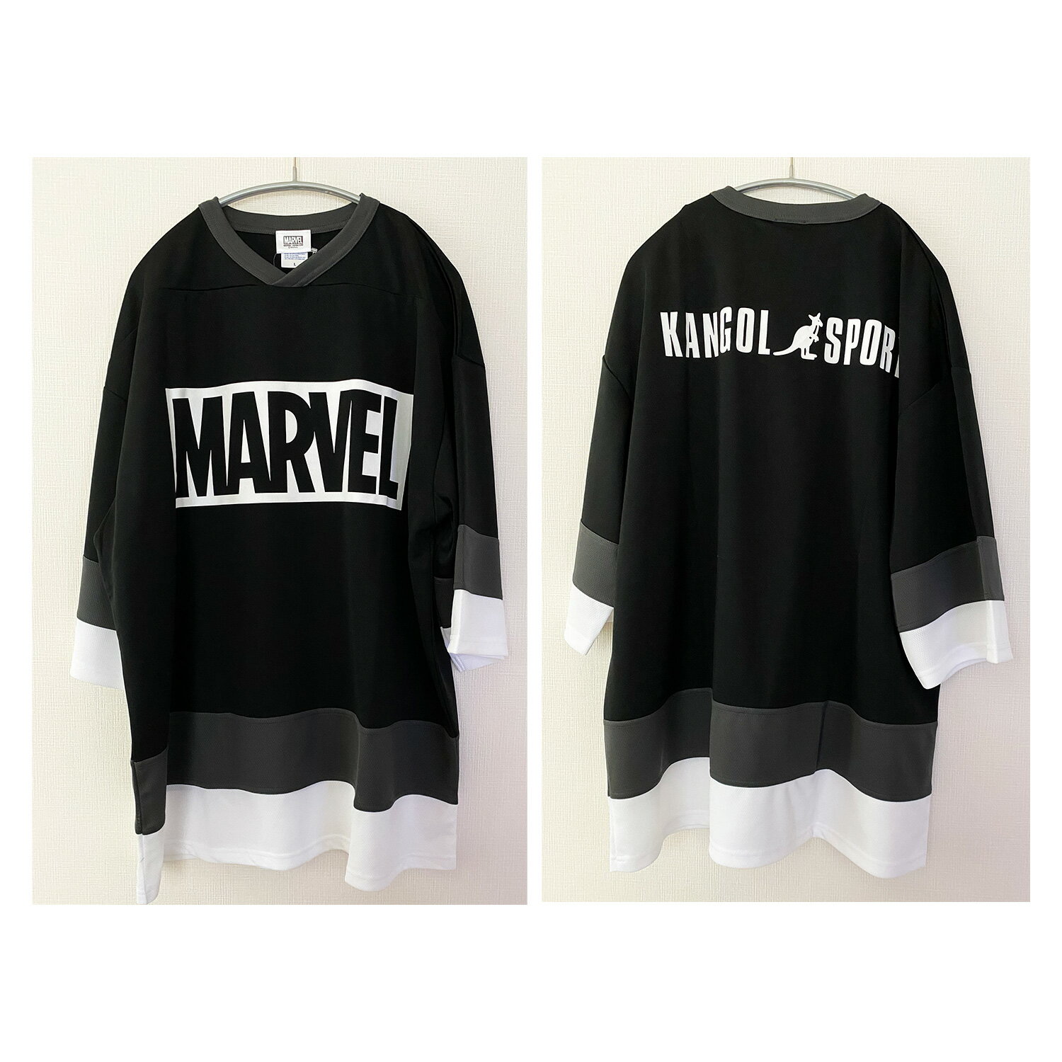 【MARVELtimes;KANGOLSPORTS】BOXロゴドライホッケーTシャツSPKG348_SPKG3483