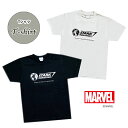 公式 MARVEL マーベル スタークインダストリーズ ロゴ Tシャツ トップス M L XL SP2434PP_SP2440PP スモール プラネット 白 黒 ホワイト ブラック 人気 お揃い バレンタイン