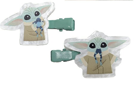 [公式] STAR WARS スター・ウォーズ 前髪クリップ　2P　グローグー　2024東京コミコン先行