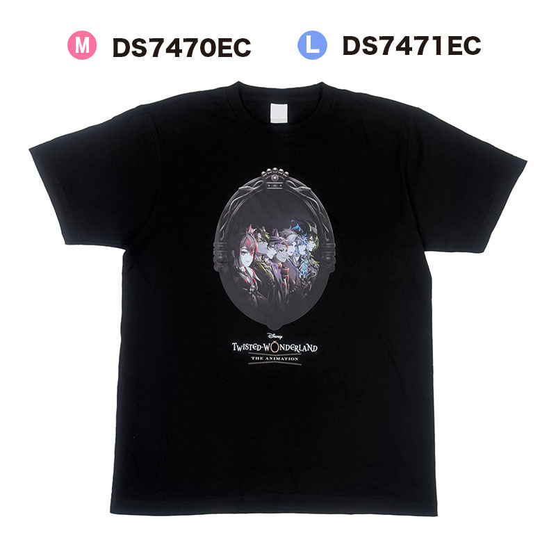通常販売 [公式] 『ディズニー ツイステッドワンダーランド ザ アニメーション』 Tシャツ 寮長 BK Mサ..