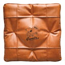 シングルクッション 『スヌーピーチア2』 (約45×45cm)キャメル