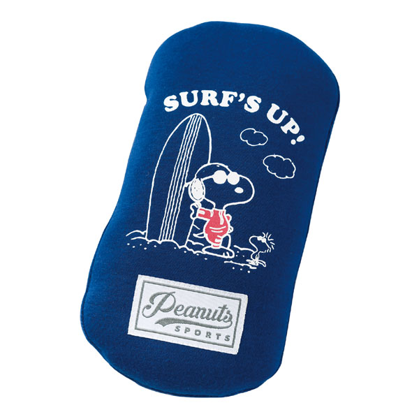 シートベルトパッド 『スヌーピーサーフ』ネイビー 52mm幅まで対応