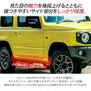 ジムニー JB64W ジムニーシエラ JB74W サイドステップ カバー ドアモール 外装パーツ カスタム パーツ SUV 2