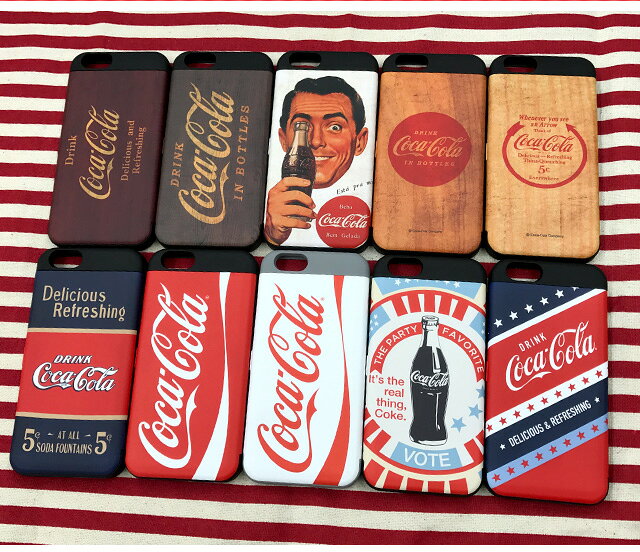 スマホケース iPhoneXS iPhoneX iPhone8 iPhone7 iPhone6 iPhone6s 【 コカコーラ ...