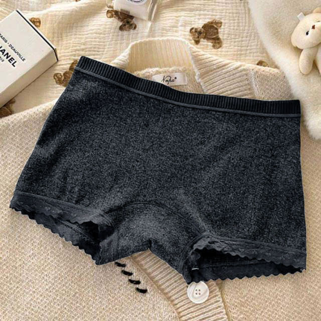 トランクス ふんどしショーツ 一分丈 レディース 3枚組 綿 コットン ふんどし型パンツ ボクサーパンツ 下着 締め付けない ストレッチ インナー パンツ ナイトウエア 無地 花柄 かわいい 女性用 2