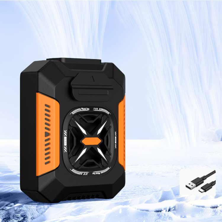 ファン 小型 省エネ 冷却 ポータブル 3段階風量調節 LED懐中電灯 扇風機 静音 Type-C対応 携帯扇風機 USB充電式 腰かけ扇風機 軽量 LEDライト ミニファン 大風量 節電 アウトドア 作業用 暑さ対策 熱中症対策 おしゃれ 腰かけ扇風機 腰掛けファン