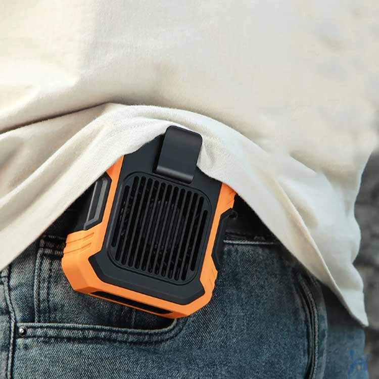 1台4役 携帯扇風機 腰掛け扇風機 ベルトファン LEDライト 腰掛けファン 小型ファン 3段階風量 4000mAh大容量 卓上扇風機 LED懐中電灯 ハンズフリーファン 落下防止 強力 多機能 ミニ扇風機 ベルトファン ミニファン 涼しい アウトドア 作業用 暑さ対策