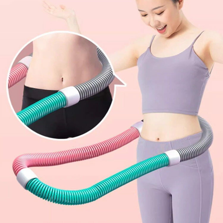 重たいフラフープ ポータブル 重い ダイエット ソフトスプリングフラフープ ソフト 折りたたみ式 有酸素運動 コンパクト ウエスト エクササイズグッズ 重たいフラフープ 低騒音タイプ 背中 脚 胸 PVC 健康器具 腹筋 トレーニング 大人用 男女兼用 持ち運び便利