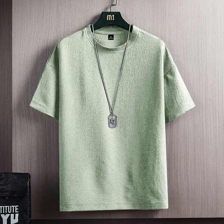 ひんやり ゆったり 薄手 Tシャツ 接触冷感 メンズ 半袖 夏 半袖Tシャツ 吸湿速乾 オーバーサイズTシャツ ロングtシャツ トップス ビッグシルエット 無地 大きいサイズ 半袖Tシャツ ドライ 紫外線 UVカット ジム 作業服 涼しい ティーシャツ 春 夏 夏物 夏服