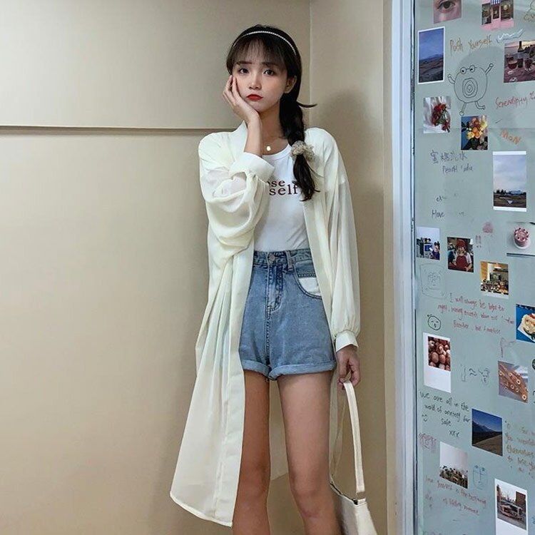 夏 ロングカーディガン 薄手 涼感 透け感 アウター ロング シースルー uvカット レ...