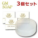 GM SOAP（ジーエムソープ）100g×3個セット有機ゲルマニウムGe-132P配合洗顔石鹸 レパゲルマニウム