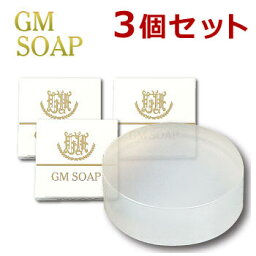 GM SOAP（ジーエムソープ）100g×3個セット有機ゲルマニウムGe-132P配合洗顔石鹸 レパゲルマニウム