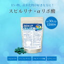 スピルリナ αリポ酸 1200粒 約30日分糖質燃焼 マルチビタミン アミノ酸 アルカリ性食品　ファスティング ダイエット タンパク質がたっぷり 健康食品 【税込3,000円以上送料無料】 2