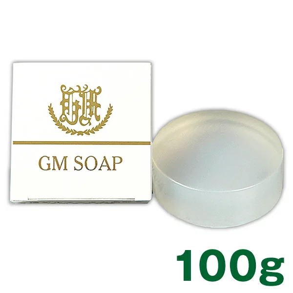 有機ゲルマニウム配合石鹸 GM SOAP（ジーエムソープ）100gオール植物由来原料 釜炊き枠練製法 レパゲルマニウム 敏感肌