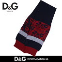 DOLCE&GABBANA/ドルチェアンドガッバーナ(D&G/ディーアンドジー) ロゴパターンマフラー(ネイビー) 15×88cm キッズ/子供服≫ln3049-ol82h-b6712子供 ブランド 人気【返品不可】