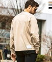 1PIU1UGUALE3 RELAX ウノピゥウノウグァーレトレ リラックス レザーパッチシルケットロングTシャツ メンズ おしゃれ かっこいい ブランド ウェア ウノピュウ ウノピュー