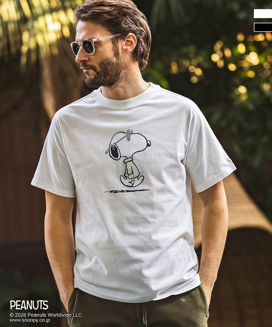 樂天商城 - 1PIU1UGUALE3 RELAX ウノピゥウノウグァーレトレ リラックス【スヌーピー】ジョー・クール半袖Tシャツ メンズ おしゃれ かっこいい ブランド ウェア ウノピュウ ウノピュー