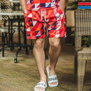 1PIU1UGUALE3 RELAX ウノピゥウノウグァーレトレ 4wayストレッチ総柄ハーフパンツ ショートパンツ 半ズボン メンズ かっこいい おしゃれ ブランド ウノピュウ ウノピュー ウノピゥ 1piu1
