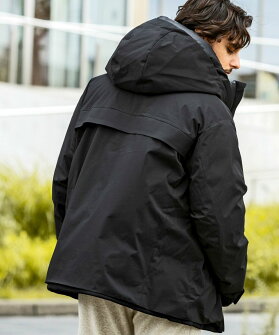 AKM Contemporary エイケイエムコンテンポラリー ダブルフードダウンジャケット ブルゾン アウター メンズ おしゃれ かっこいい ブランド|SHIFFON AKM Contemporary エイケイエムコンテンポラリー ダブルフードダウンジャケット ブルゾン アウター メンズ おしゃれ かっこいい ブランド|SHIFFON