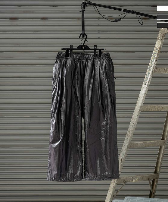 樂天商城 - alk phenix アルク フェニックス Insulated air wide pants Brilliance shade down proof ワイドパンツ ロングパンツ 中綿 メンズ おしゃれ かっこいい ブランド