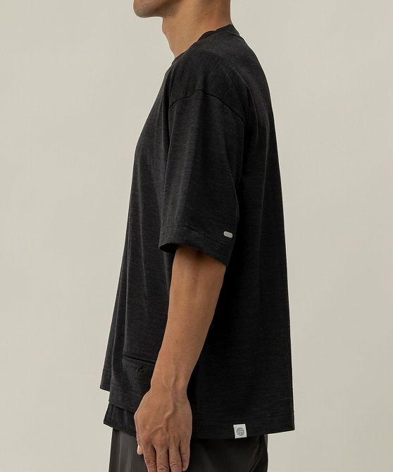 alk phenix アルクフェニックス Wool Blend T-shirts WOL ウールジャージー素材 断熱 防臭 ドライ Tシャツ ウールブレンド メンズ