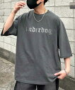 Confirm コンファーム ヴィンテージライク ピグメント加工 アメカジ風 レトロプリント アソートロック Tシャツ カットソー 半袖 ユニセックス メンズ レディース おしゃれ かっこいい ブランド