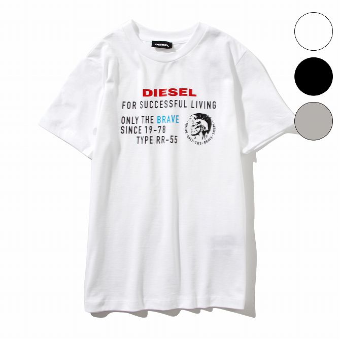 楽天SHIFFON 公式ストアDIESEL ディーゼル プリント カットソー 半袖 Tシャツ 男の子 ブランド おしゃれ かっこいい かわいい 子供服 こども服 キッズ【正規輸入品】