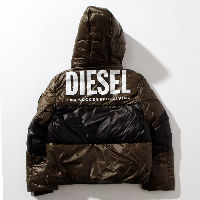 DIESEL（ディーゼル）Kids&Juniorフーディーパディングジャケットブルゾン