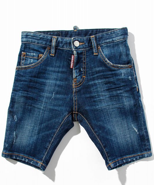 50 Off Dsquared2 ディースクエアード ストレッチ デニム ハープパンツ ショートパンツ 半ズボン ジーパン ボトムス ブランド 子供服 こども服 男の子 おしゃれ かっこいい かわいい キッズ 正規輸入品 72時間限定タイムセール Ugs Ed Ao