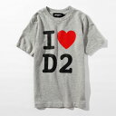 DSQUARED2 ディースクエアード 半袖 Tシャツ カットソー 男の子 ブランド 子供服 こども服 おしゃれ かっこいい かわいい キッズ【正規輸入品】