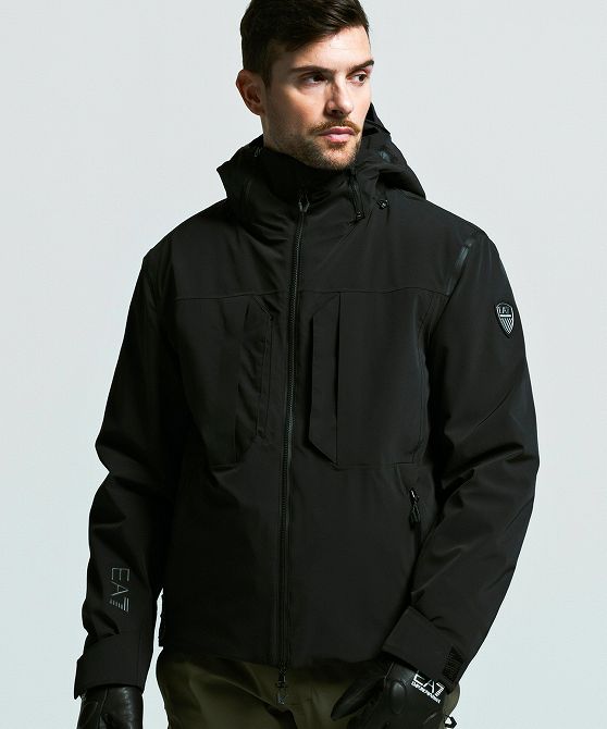 EMPORIO ARMANI EA7(イーエーセブン)テクニカル スキージャケット STRATUM7パディング メンズ おしゃれ かっこいい ブランド