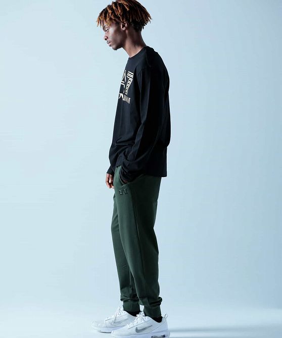 EA7 イーエーセブン TRAIN LOGO SERIES M OVERSIZE LOGOLS TEE CO/ロングTシャツ/ロゴ/長袖/クルーネック メンズ おしゃれ かっこいい ブランド