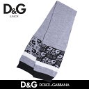 DOLCE&GABBANA ドルチェアンドガッバーナ D&G ディーアンドジー ロゴパターン マフラー 子供服 こども服 キッズ ブランド【在庫限り】