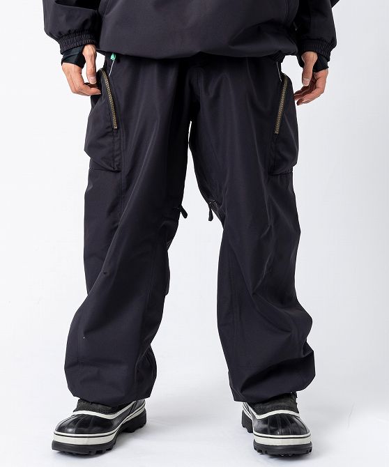 inhabitant インハビタント サイドカーゴスノーパンツ スキーウェア スノーボードウェア メンズ おしゃれ かっこいい ブランド