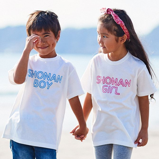 KAGAFURI KAMAKURA カガフリ カマクラ SHONAN BOY&GIRL キッズ Tシャツ 半袖 トップス おしゃれ かっこいい かわいい ブランド サーフ 男の子 女の子