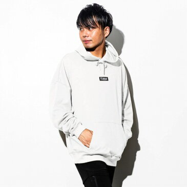 Kappa カッパ ビッグシルエット ロゴ フード パーカー メンズ トップス おしゃれ かっこいい ブランド スウェット ジャージ セットアップ スポーツ 部屋着 ウェア