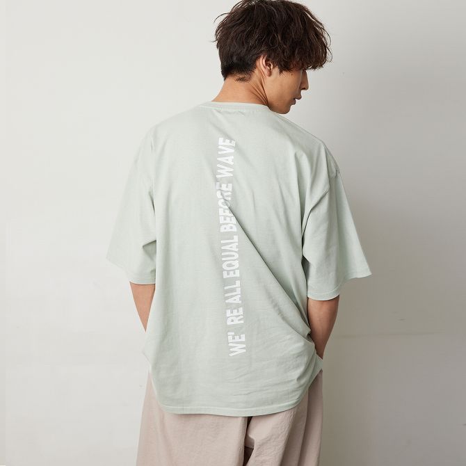 KGFR カガフリ バックセンタープリント カットソー Tシャツ 半袖 TEE 刺繍 メンズ レディース おしゃれ かっこいい ブランド