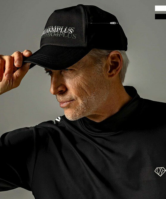 LUXEAKMPLUS リュクスエイケイエムプラス ゴルフ マルチロゴ キャップ 帽子 メンズ おしゃれ かっこいい ブランド ゴルフウェア スポーツウェア GOLF