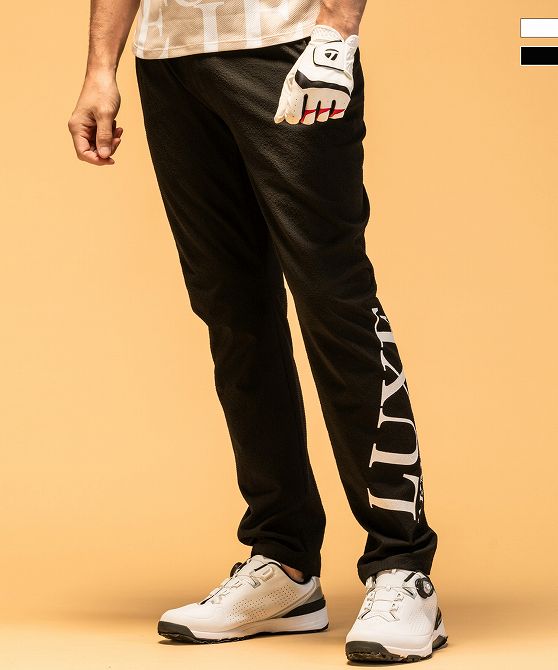 樂天商城 - LUXEAKMPLUS リュクスエイケイエムプラス シアサッカーロングパンツ メンズ おしゃれ かっこいい ブランド ゴルフウェア スポーツウェア GOLF