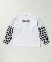 MM6 Maison Margiela エムエムシックス ブランドロゴレイヤード長袖Tシャツカットソー 女の子 子供服 こども服 キッズ おしゃれ かっこいい ...