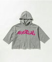 MM6 Maison Margiela エムエム6 メゾン マルジェラ ブランドロゴフーディーパーカー 女の子 子供服 こども服 キッズ おしゃれ かっこいい ...