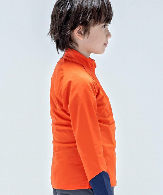 Phenix フェニックス Lightning Junior 1/2 Zip Tee ライトニング ジュニア ハーフジップ Tシャツ 長袖 カットソー 男の子 ストレッチ おしゃれ かっこいい ブランド アウトドア レジャー スポーツウェア スキーウェア スノボウェア 2