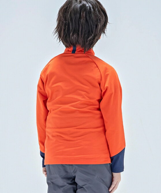 Phenix フェニックス Lightning Junior 1/2 Zip Tee ライトニング ジュニア ハーフジップ Tシャツ 長袖 カットソー 男の子 ストレッチ おしゃれ かっこいい ブランド アウトドア レジャー スポーツウェア スキーウェア スノボウェア 3