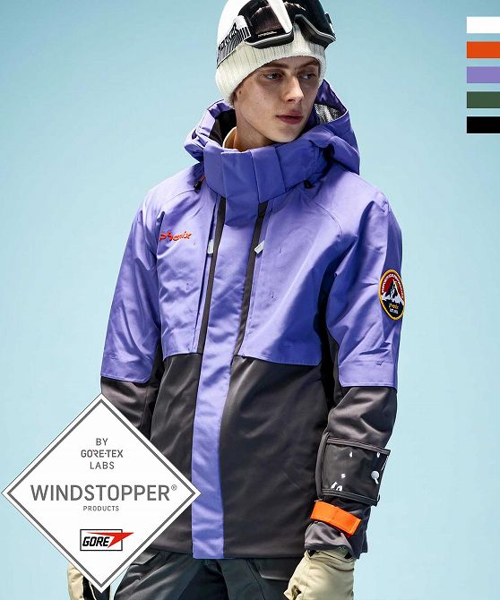 Phenix フェニックス Alpine Active Jacket WINDSTOPPER プロダクト by GORE-TEX LABS アルペン アクティブ ウィンドストッパー ゴアテックス ジャケット アウター メンズ おしゃれ かっこいい ブランド アウトドア レジャー スポーツウェア スキーウェア スノボウェア 1