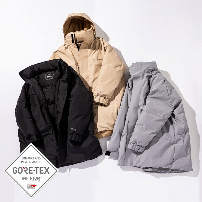 +phenix プラスフェニックス GORE-TEX INFINIUM モンスターパーカー 撥水加工 保温 軽量 柔軟 アウトドア ジャケット ブルゾン ゴアテックス メンズ【MEN】