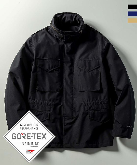 楽天SHIFFON 公式ストア+phenix プラスフェニックス M-65 Field Jacket GTX ミリタリー フィールド ジャケット ゴアテックス アウター メンズ おしゃれ かっこいい ブランド アウトドア レジャー スポーツウェア